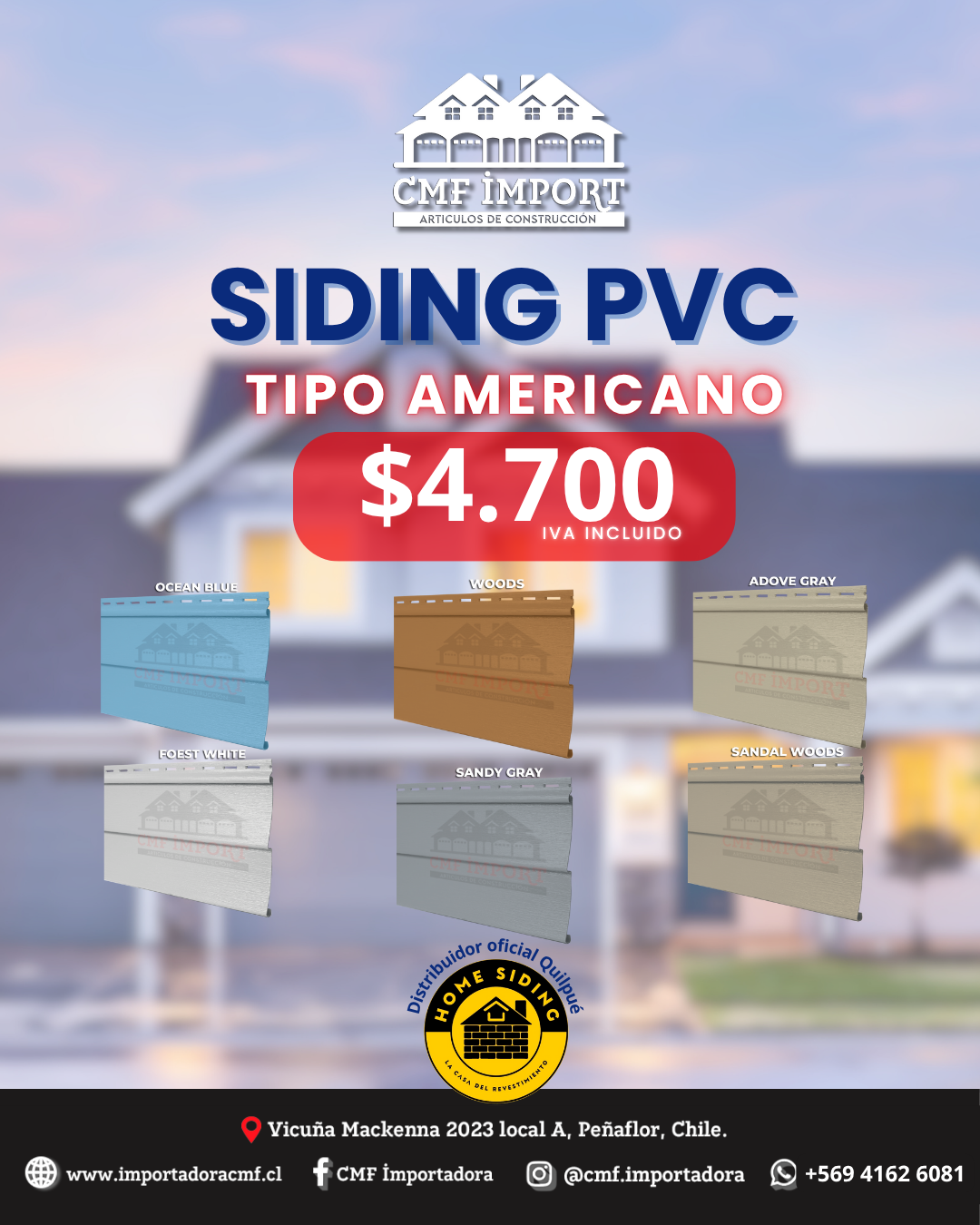 Siding PVC